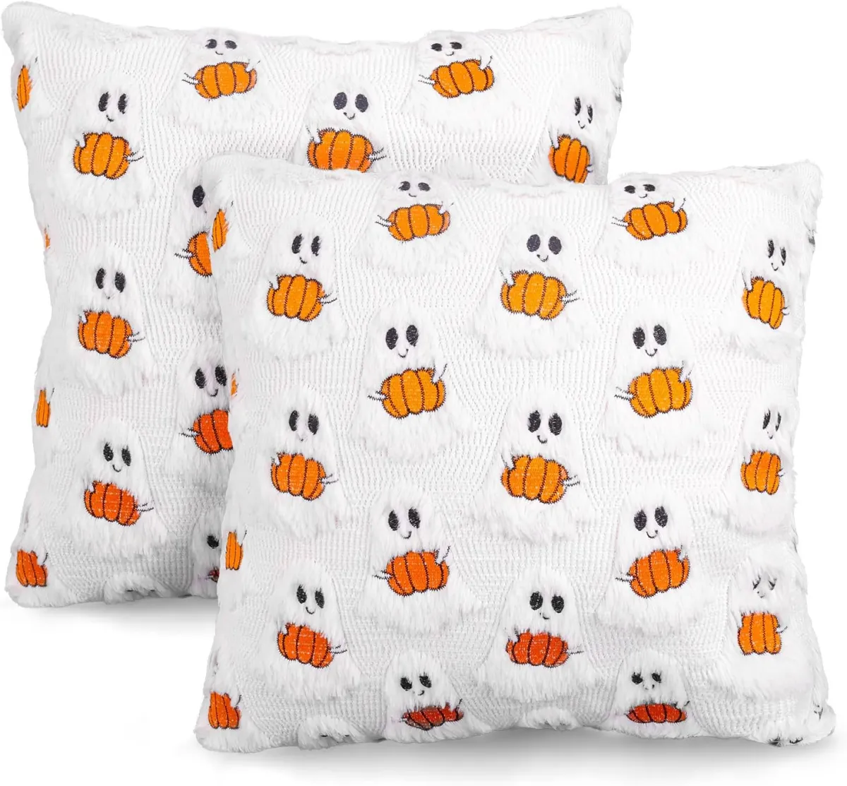 Kissenbezüge mit Geistern – Deko-Geschenk zu Halloween