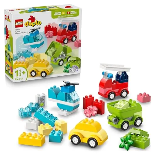 Bunte DUPLO-Fahrzeuge – Bauspaß ab 1 Jahr – Bild 2