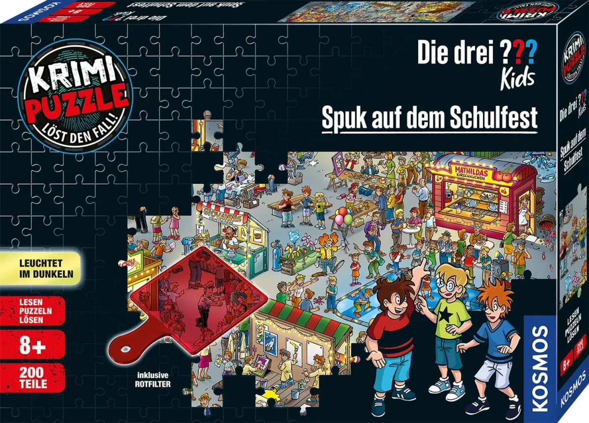 Krimi-Puzzle für Kinder – Rätselspaß ab 8 Jahren