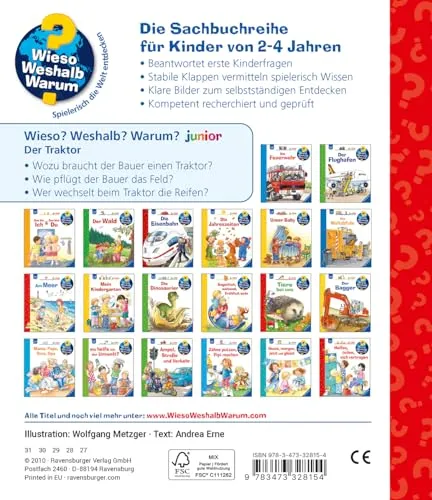 Klappenbuch Traktor – Geschenk für kleine Entdecker – Bild 3