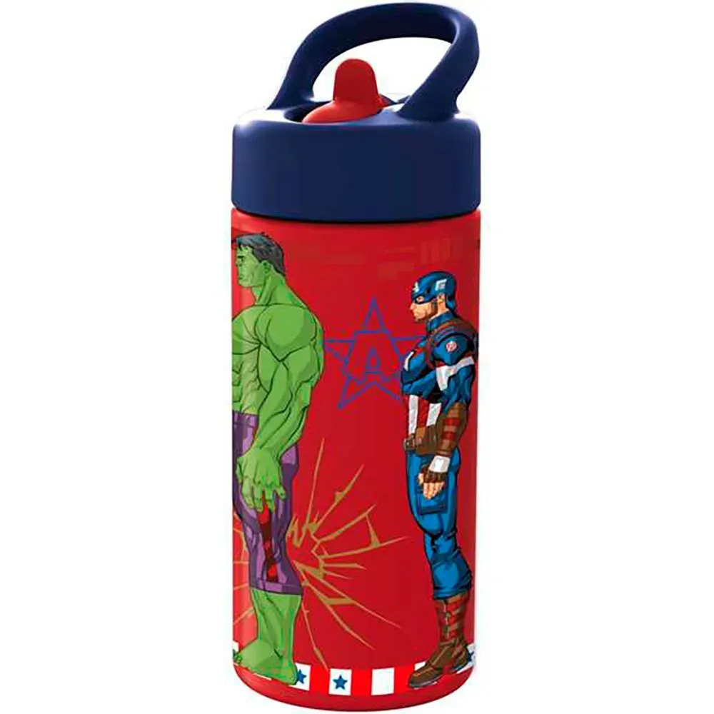Avengers-Trinkflasche mit Griff für kleine Superhelden