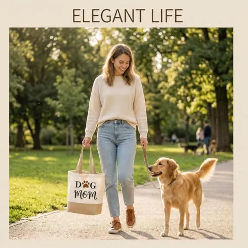 Jutebeutel für Hundemamas – Geschenk zum Gassi & Einkauf – Bild 3