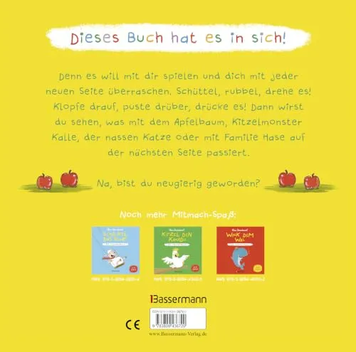 Mitmachbuch zum Schütteln – Geschenk für Kleinkinder – Bild 3