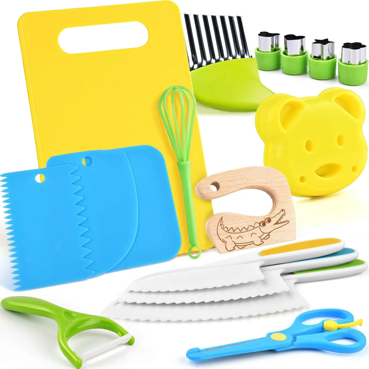 Kindermesser-Set für kleine Küchenhelfer