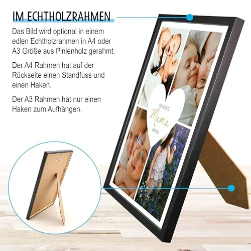 Personalisierte Fotocollage als Geschenk für Mama – Bild 3