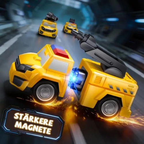 Magnetischer Verwandlungsroboter für Kinder ab 4 – Bild 3