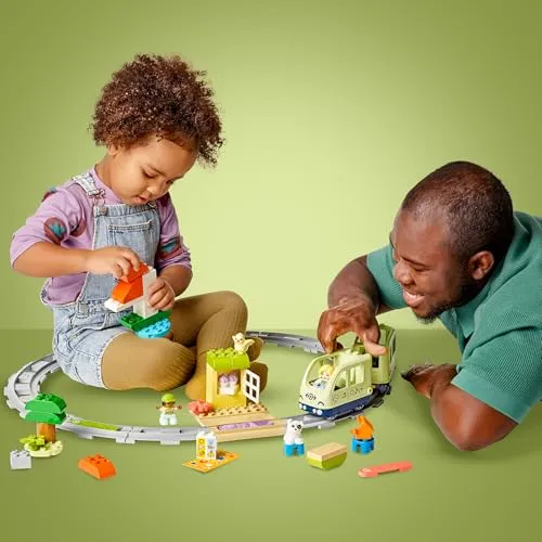 Interaktive Eisenbahn aus DUPLO für Kinder ab 2 – Bild 3