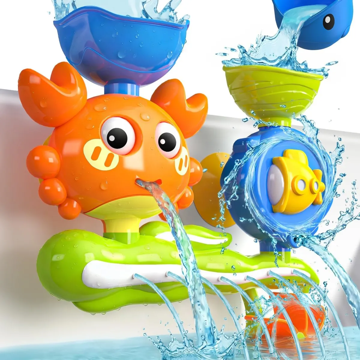 Wasserspielzeug-Krabbe für Kleinkinder ab 1 Jahr