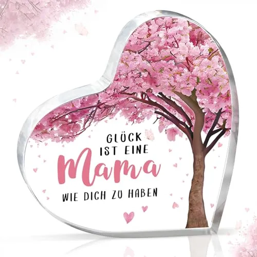 Herzdeko aus Acryl – liebevolles Geschenk für Mama – Bild 2