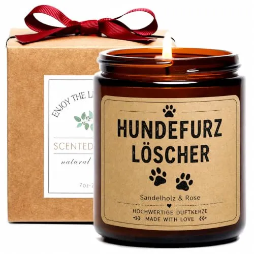 Lustige Duftkerze als Geschenk für Hundebesitzer – Bild 2
