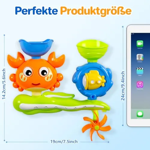 Wasserspielzeug-Krabbe für Kleinkinder ab 1 Jahr – Bild 3
