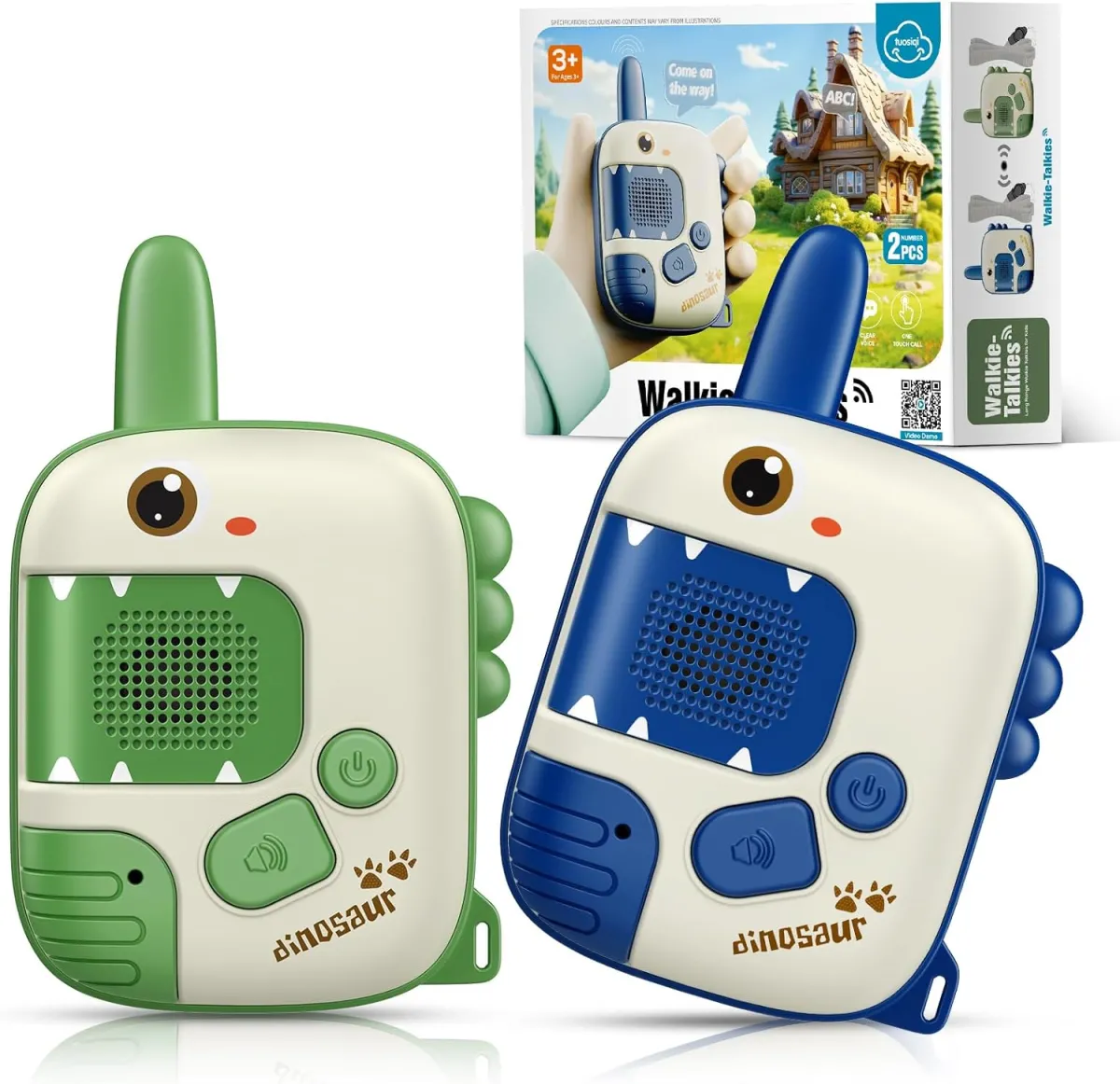 Walkie-Talkies im Dino-Look für kleine Entdecker