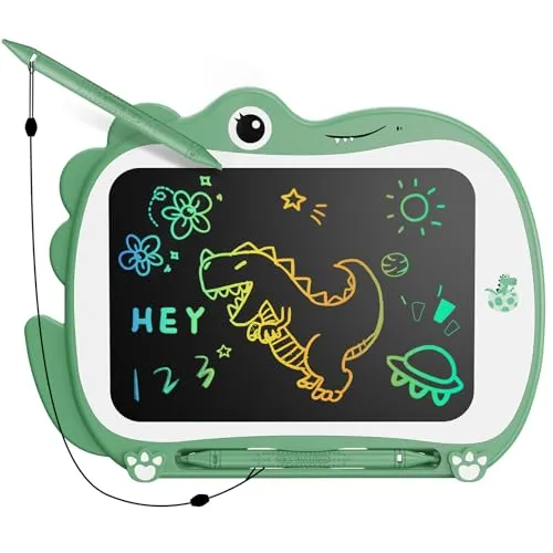 LCD-Zeichentablett im Dino-Look für kleine Künstler – Bild 2