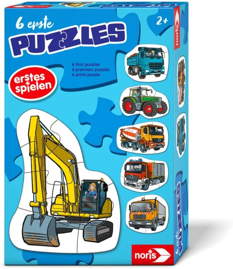 Erste Fahrzeug-Puzzles für Kinder ab 2 Jahren
