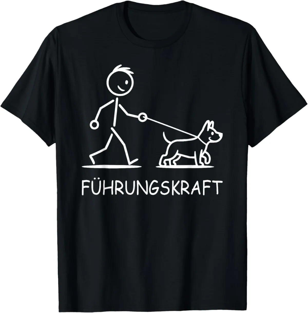 Shirt mit Hundespruch für Gassigeher mit Humor