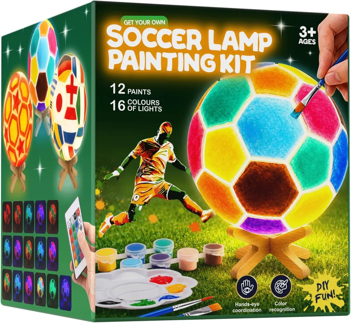 Bastelset Fußball-Lampe – Geschenk für Jungen