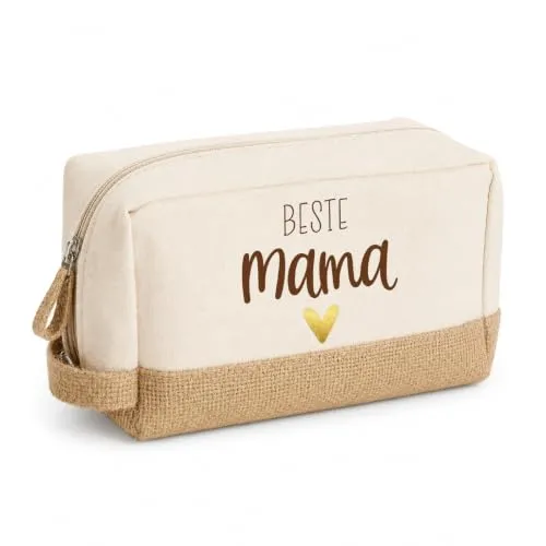 Kosmetiktasche „Beste Mama“ – Geschenk zum Muttertag – Bild 2