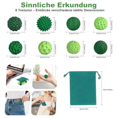 Magnetische Fidget-Kugeln aus Silikon für Kinder – Bild 3
