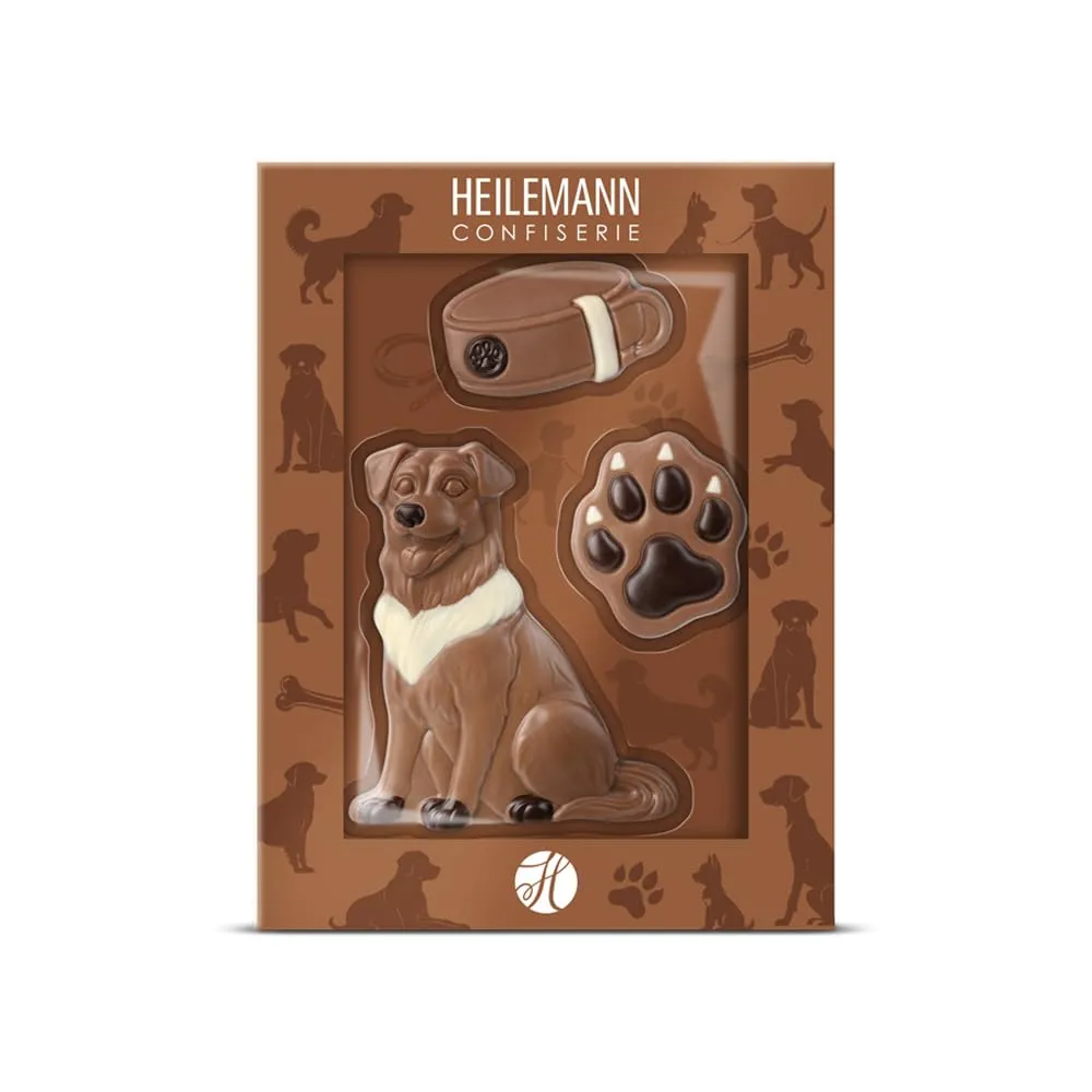 Schokoladen-Geschenkpackung für Hundefreunde