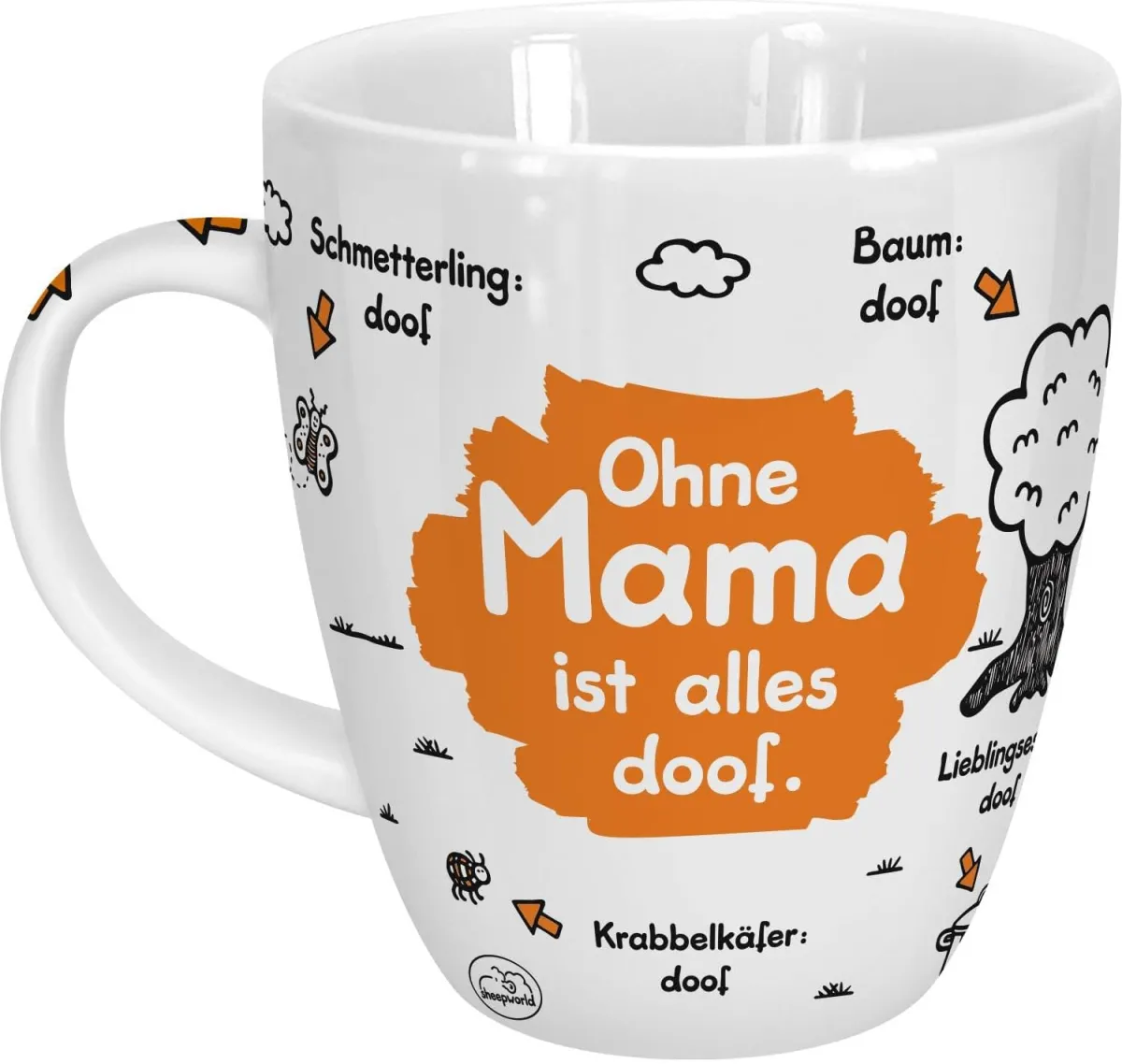 Spruchtasse für Mama – kleines Dankeschön