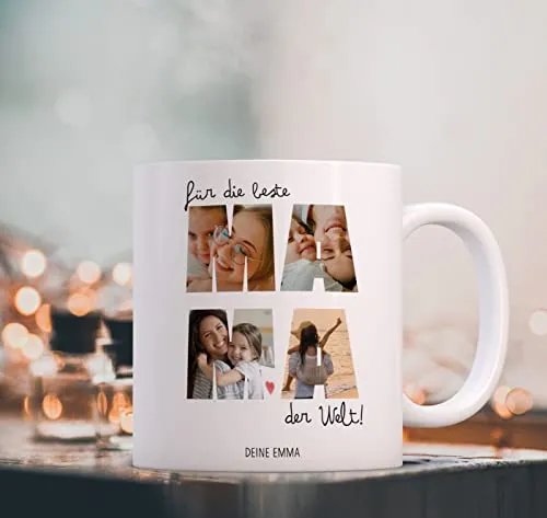 Fototasse für Mama – persönliches Geschenk mit Bildern – Bild 4