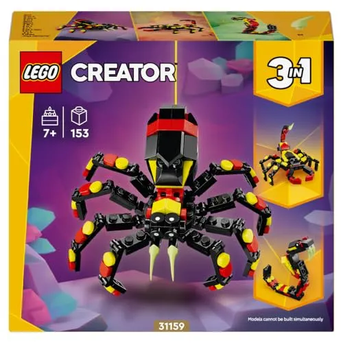LEGO Creator 3in1 Spinne – Bauset für Kinder ab 7 – Bild 2