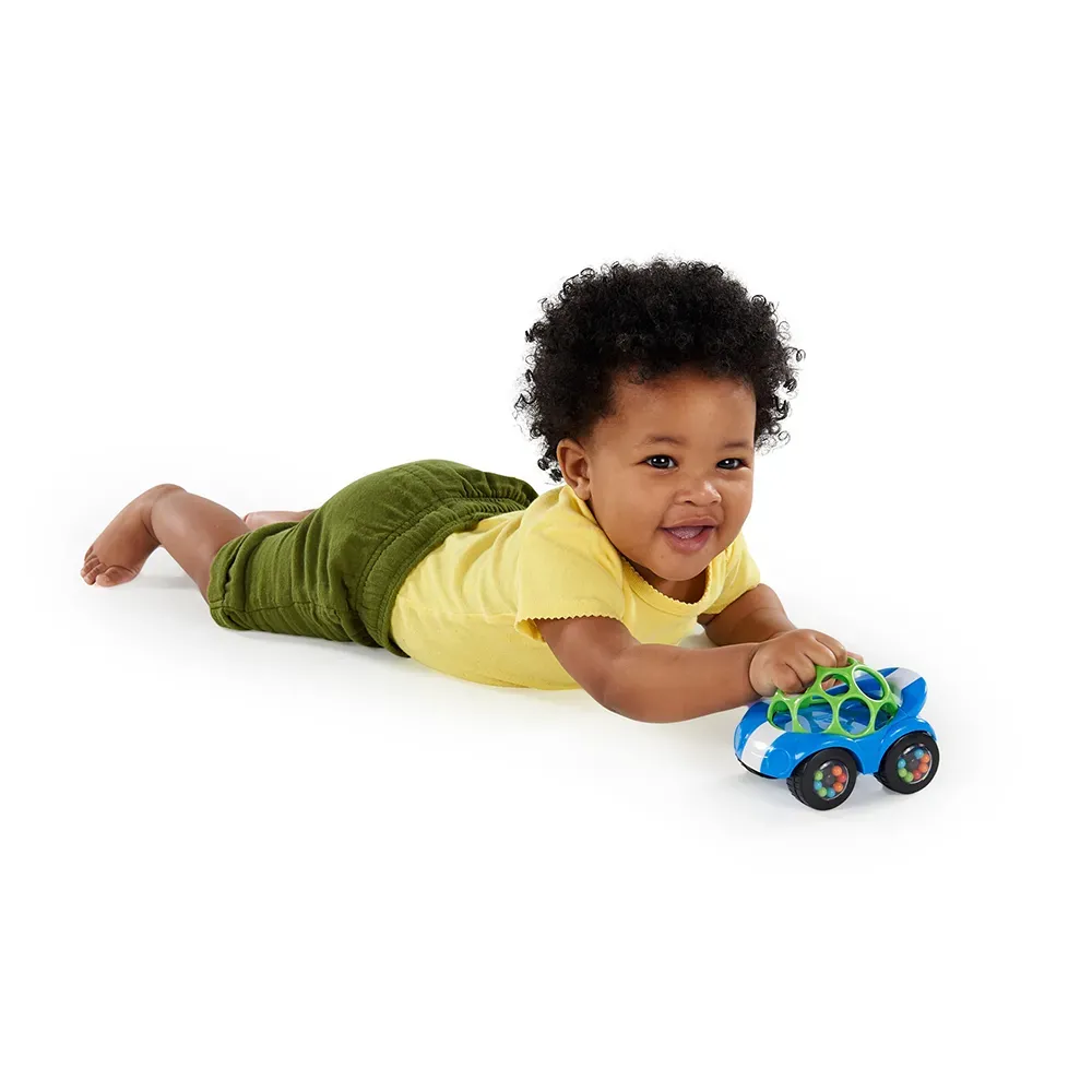 Rassel-Auto zum Greifen – Geschenk für Babys – Bild 2