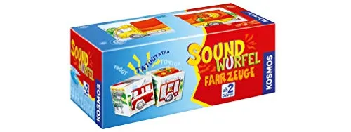 Soundwürfel Fahrzeuge – Lernspielzeug für Kleinkinder – Bild 2