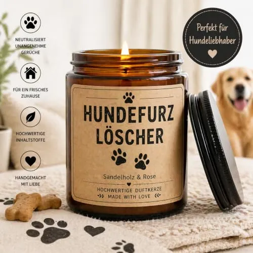 Lustige Duftkerze als Geschenk für Hundebesitzer – Bild 3