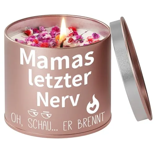 Lavendel-Duftkerze als liebevolles Geschenk für Mama – Bild 2