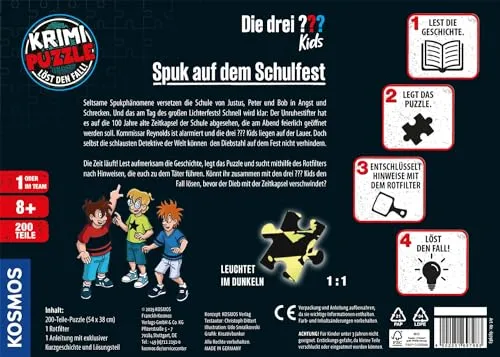 Krimi-Puzzle für Kinder – Rätselspaß ab 8 Jahren – Bild 3