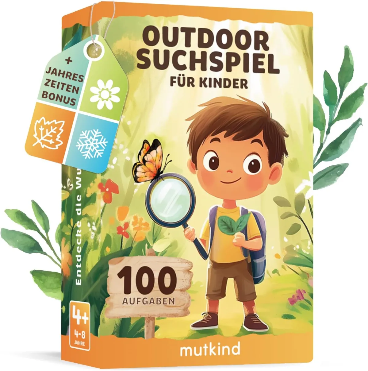 Entdeckerkarten für Kinder – Suchspiel in der Natur