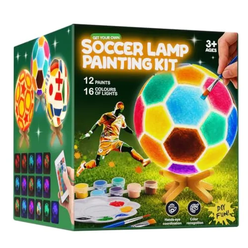 Bastelset Fußball-Lampe – Geschenk für Jungen – Bild 2
