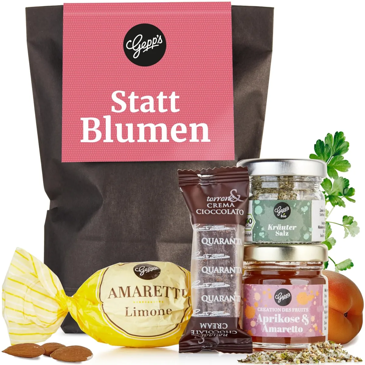 Feinkost-Tüte statt Blumen – Mitbringsel zum Essen
