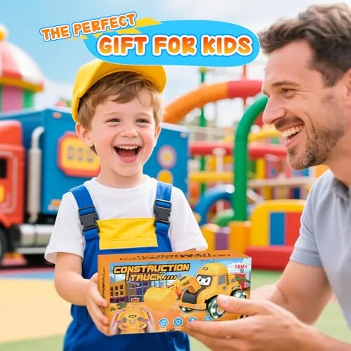Ferngesteuerter Bagger für kleine Baustellenfans – Bild 3