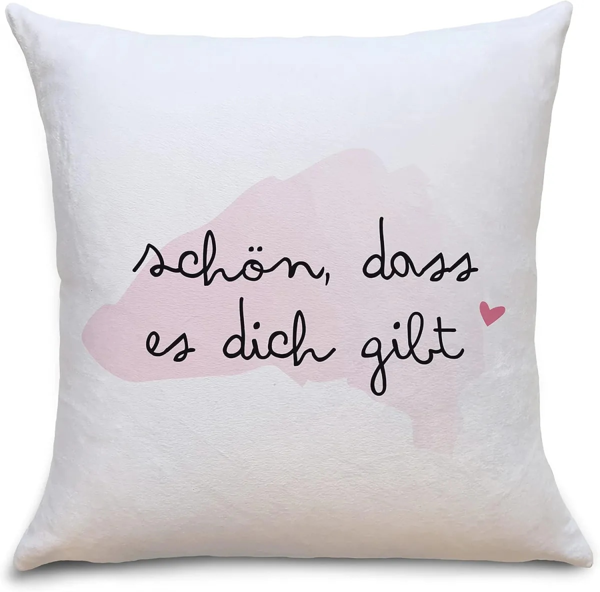 Flauschige Kissenhülle für Mama – Geschenk mit Botschaft