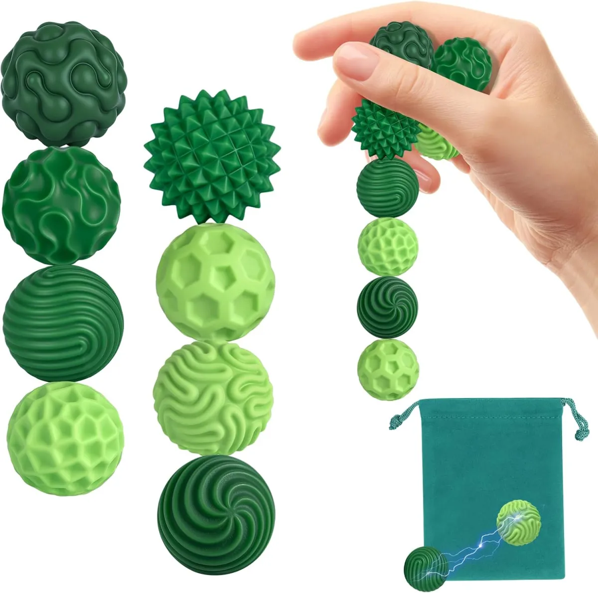 Magnetische Fidget-Kugeln aus Silikon für Kinder