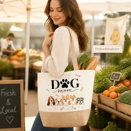 Shopper für Hundemamas – Geschenk mit Haltung – Bild 3