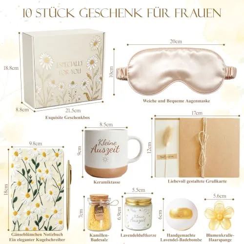 Wellness-Set mit Tasse – Auszeit-Geschenk für Frauen – Bild 3