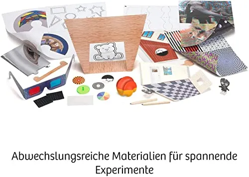 Experimentierset mit Illusionen für neugierige Kinder – Bild 3
