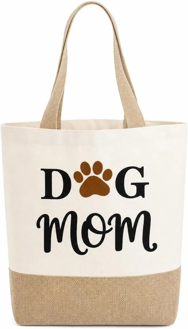 Jutebeutel mit Dackel-Motiv für Hundefans