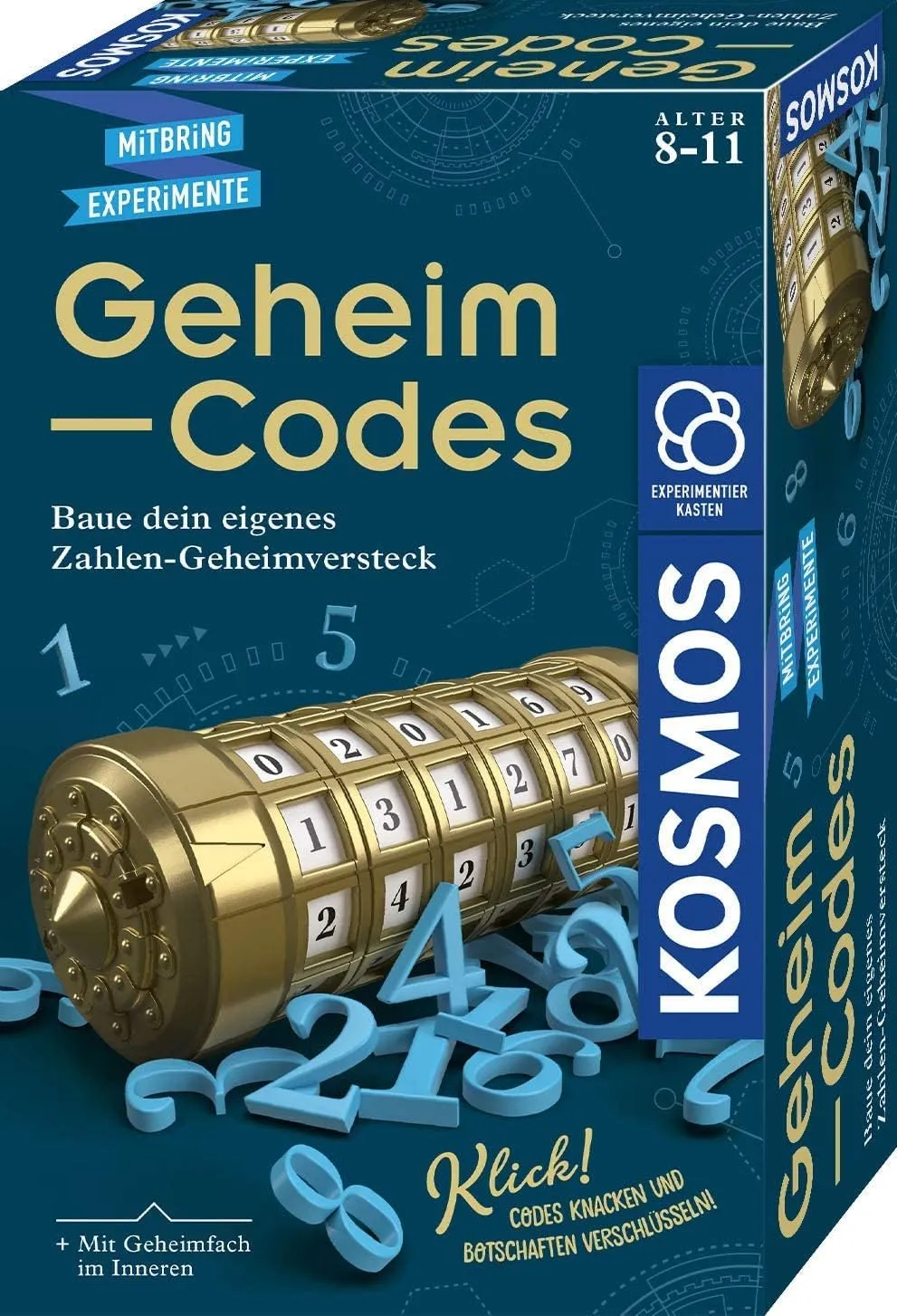 Geheim-Code-Tresor zum Selberbauen für Kinder