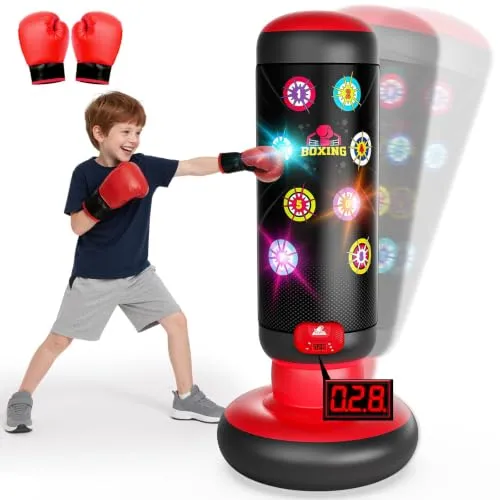 Boxsack mit Licht und Sound für Kinder ab 6 – Bild 2