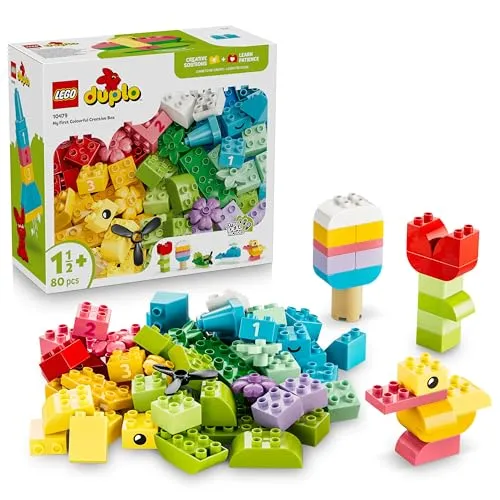 Bunte DUPLO Bausteinbox – Geschenk für Kleinkinder – Bild 2