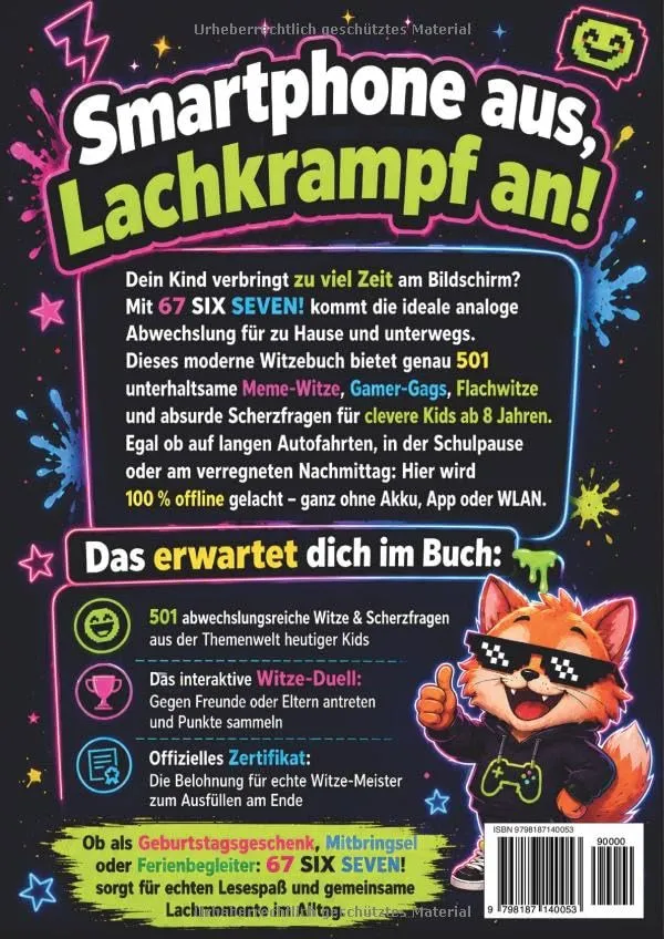 Witzebuch für Kids – Geschenk ohne Bildschirm – Bild 3