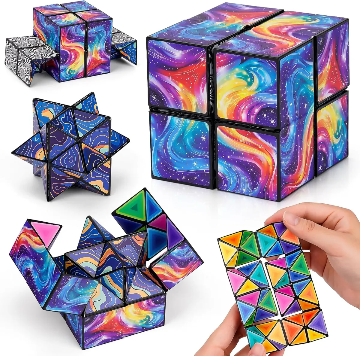 Infinity Cube Set – Fidget-Geschenk für Kinder