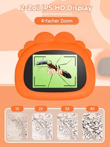 Digitales Taschenmikroskop für neugierige Kinder – Bild 3