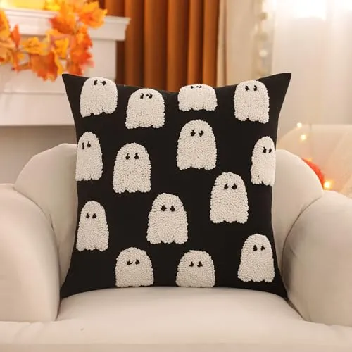 Kissenbezüge mit Geist-Motiv als Halloween-Deko – Bild 3