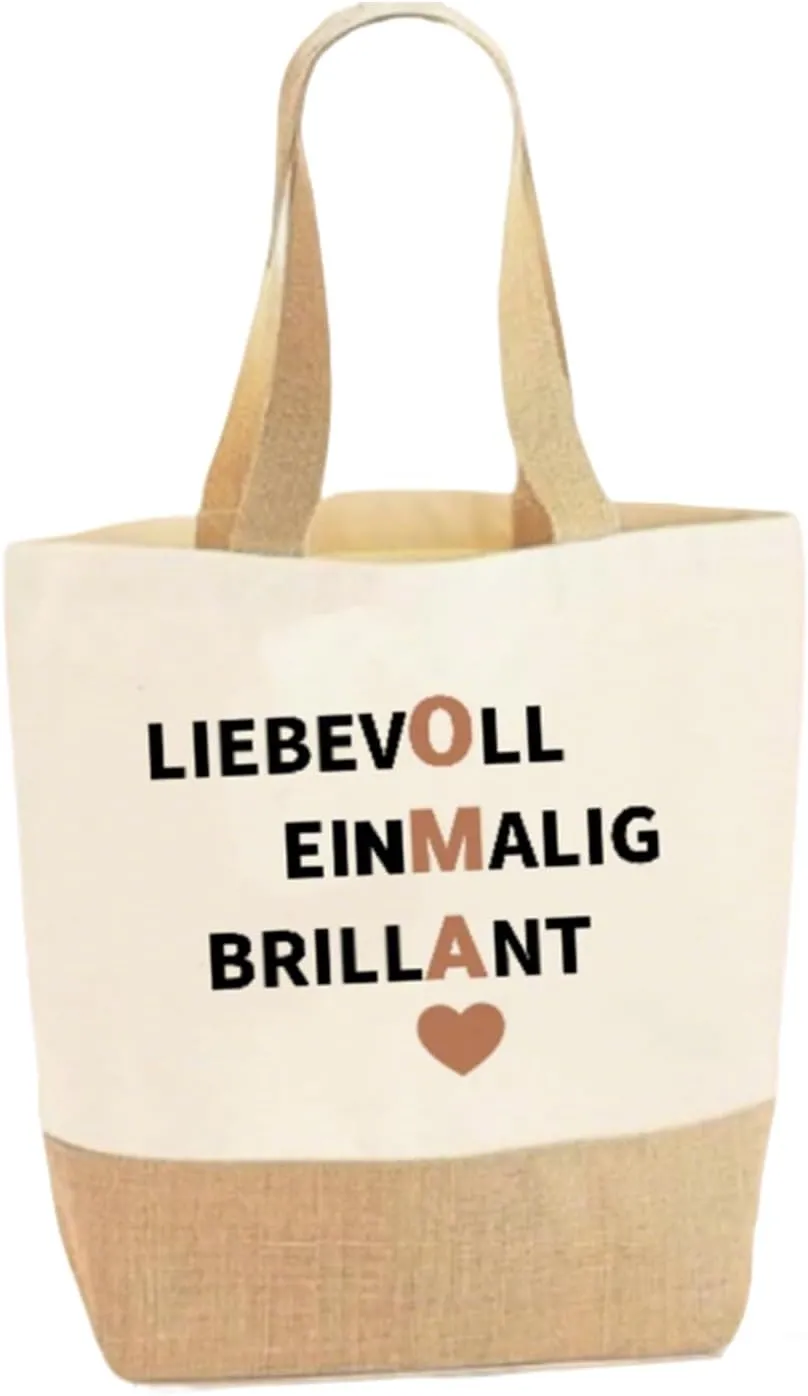 Tasche mit Schriftzug für Oma – Geschenk zum Geburtstag
