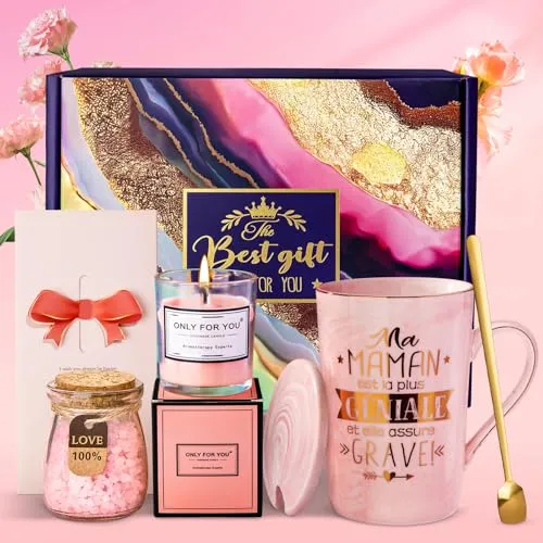 Wellness-Geschenkbox mit Marmortasse für Mama – Bild 2